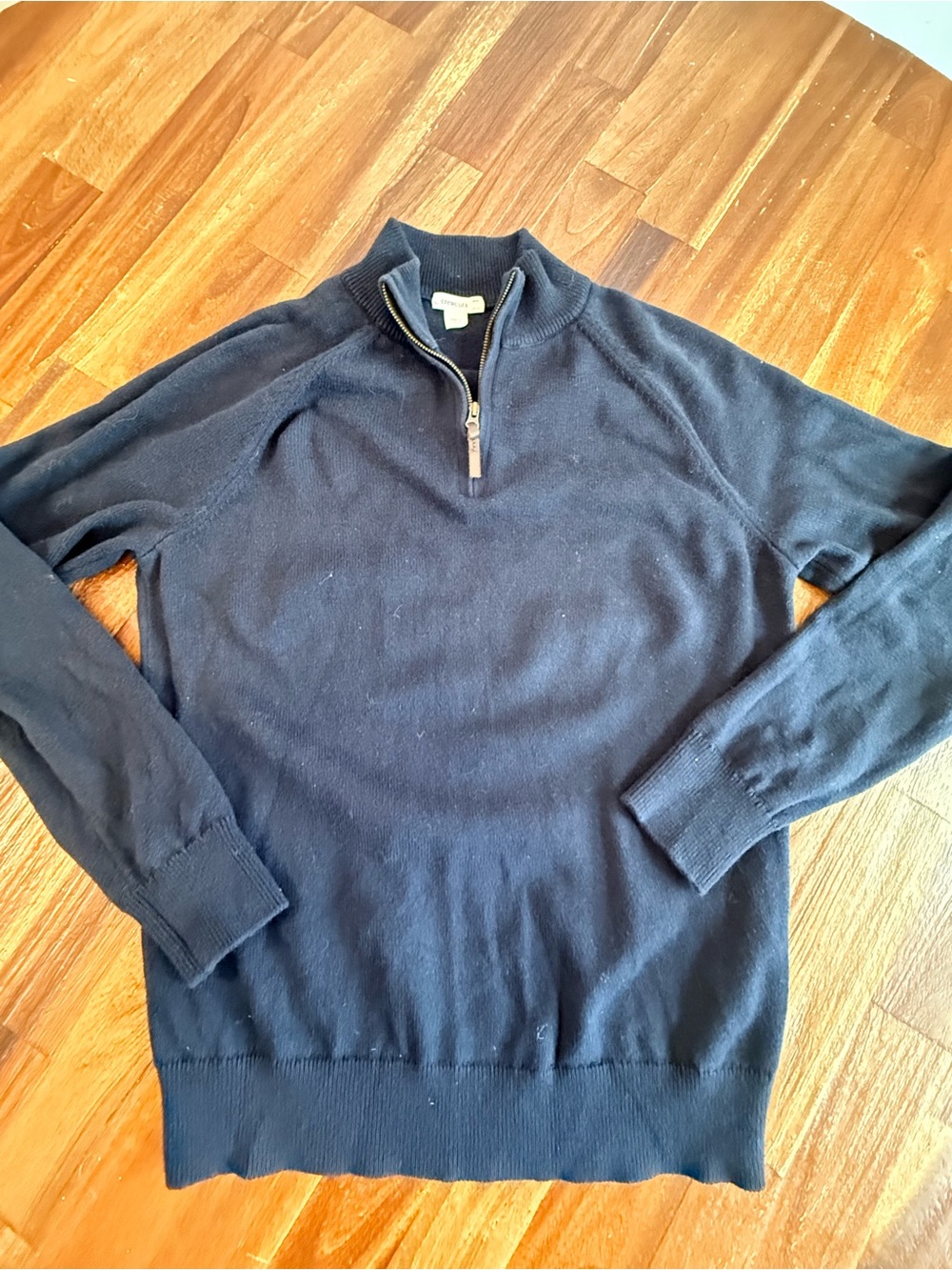 Crewcuts Navy Half-Zip Pullover Sweater 0008